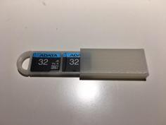 Micro SD Holder 3D Printer Model