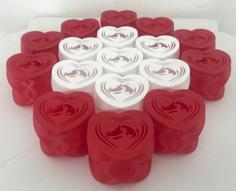 Wedding Heart Shaped Box For Vase Mode With Cover 3D Printer Model