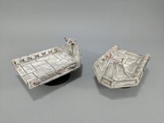 Sci-fi Cargo Sled 3D Printer Model