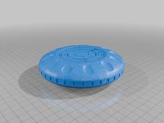 Gallifreyan Wayfinder 3D Printer Model