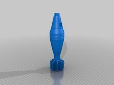 WW2 M49A2 60mm Mortar Round – Correct 3D Printer Model