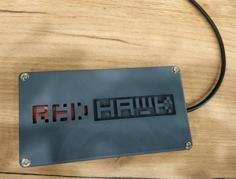 2.5″ HDD/SSD Case “Red Hawk” 3D Printer Model