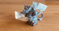 Reading Gargoyle 3D Printer Model