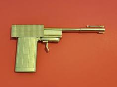 The Golden Gun Of Francisco Scaramanga (from James Bond “The Man With The Golden Gun”) 3D Printer Model