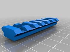 20mm Rail M-lok 3D Printer Model