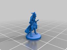 Dragonborn Gunslinger 3D Printer Model