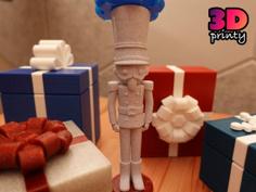 Nutcracker Topper For Twist Lock Boxes 3D Printer Model