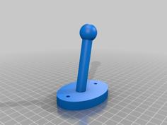 Cowboy Hat Wall Hook 3D Printer Model