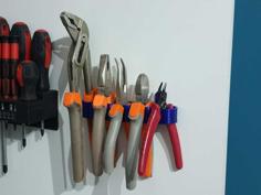 Plier Wall Holder 3D Printer Model