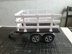 Tractor Trailer 3D Printer Model