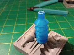 RC Boat Radio Box Bellows Seal Casting Mold 3D Printer Model