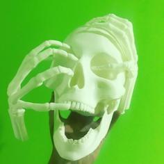 Melting Gold Skull Sculpt From Black Sail Season 4 3D Printer Model