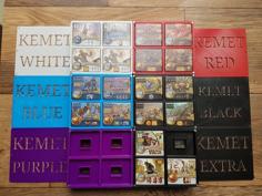 Kemet Tile Trays 3D Printer Model