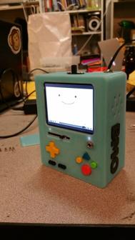 RaspBMO (Handheld Raspberry Pi Emulator) 3D Printer Model