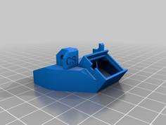 RHD CS Nozzle For Prusa MK2.5S / MK3S 3D Printer Model