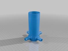 Pop Up Sprinkler With Hose Connector 3D Printer Model