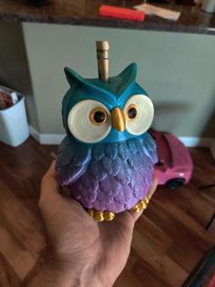 Owl Bank With Plug 3D Printer Model