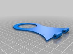 Foldable Cell Phone Charger Holder 3D Printer Model