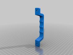 Universal Drawer Handle W/countersunk Holes 3D Printer Model