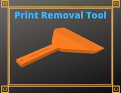 Print Removal Tool 3D Printer Model