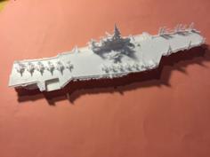 USS Midway Aircraft Carrier 3D Printer Model