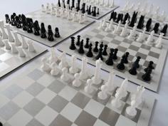 Chess Sets – 6 Different Styles! 3D Printer Model