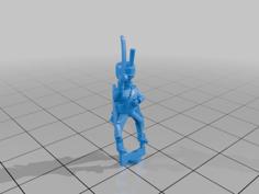 1-100 French 1796 Hussars In Colpacs 3D Printer Model