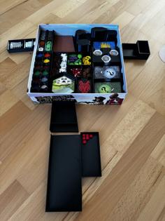 Vertical-Storage-Extension For “Robinson Crusoe Organizer (2nd Edtion)” / Insert 3D Printer Model