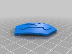 Psi Corps Badge 3D Printer Model