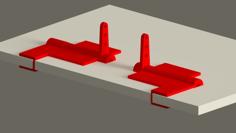 Concealed Aileron Control Linkage 3D Printer Model