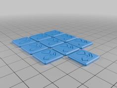 10 Trust Tokens 3D Printer Model