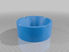 Ash Tray With Bowl Clearer 3D Printer Model