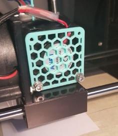 40 Mm Fan Grid 3D Printer Model