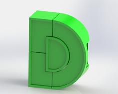 Alphabet Robot – D 3D Printer Model