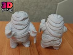 Mini Mummy – Sculptember Model #2 3D Printer Model