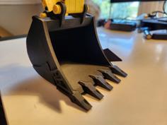 Lego Technic Excavator Bucket 3D Printer Model