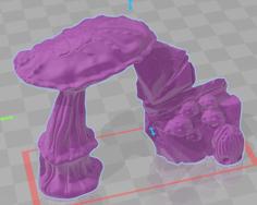 DungeonSticks: Caverns – Mushroom Grove – Extra Shrooms 3D Printer Model