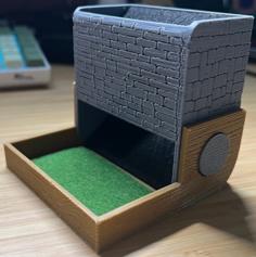 Mini Dice Tower 3D Printer Model