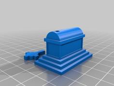 Grave Tomb 001 3D Printer Model