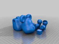 Bearbrick ( Old Version Dont Use) 3D Printer Model