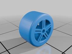 1/64 BMW STYLE TIRE HOTWHEELS REPLACE 3D Printer Model