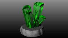 Crystals 3D Printer Model