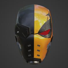 DeathStroke Black Ops Inspired Helmet 3D Printer Model