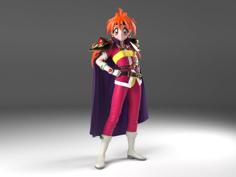 Lina Inverse (Slayers) 3D Printer Model