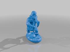 Barbarian Figurine 3D Printer Model