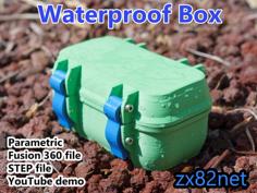 Zx82net Waterproof Box V2 3D Printer Model