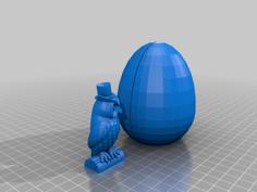 Owl Egg 3D Printer Model