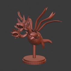 Hydreigon 3D Printer Model