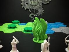 Dragon (18mm Scale) 3D Printer Model