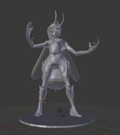 Thriae Queen 3D Printer Model